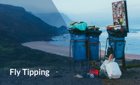 Fly Tipping Pothole